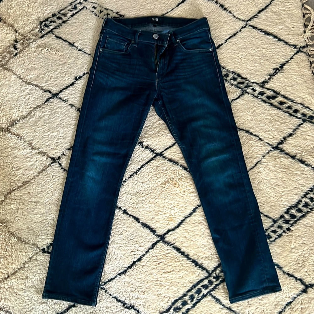 Paige Stretch Denim - Blue - 29/30